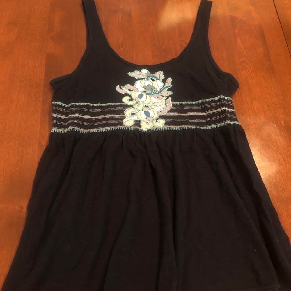 Women’s Free People Black Babydoll Tank XS